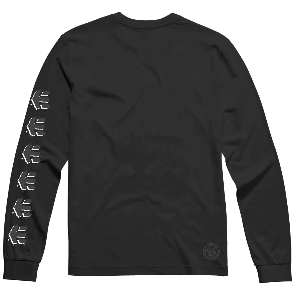 ETNIES RAD ARROW L/S TEE [BLACK]