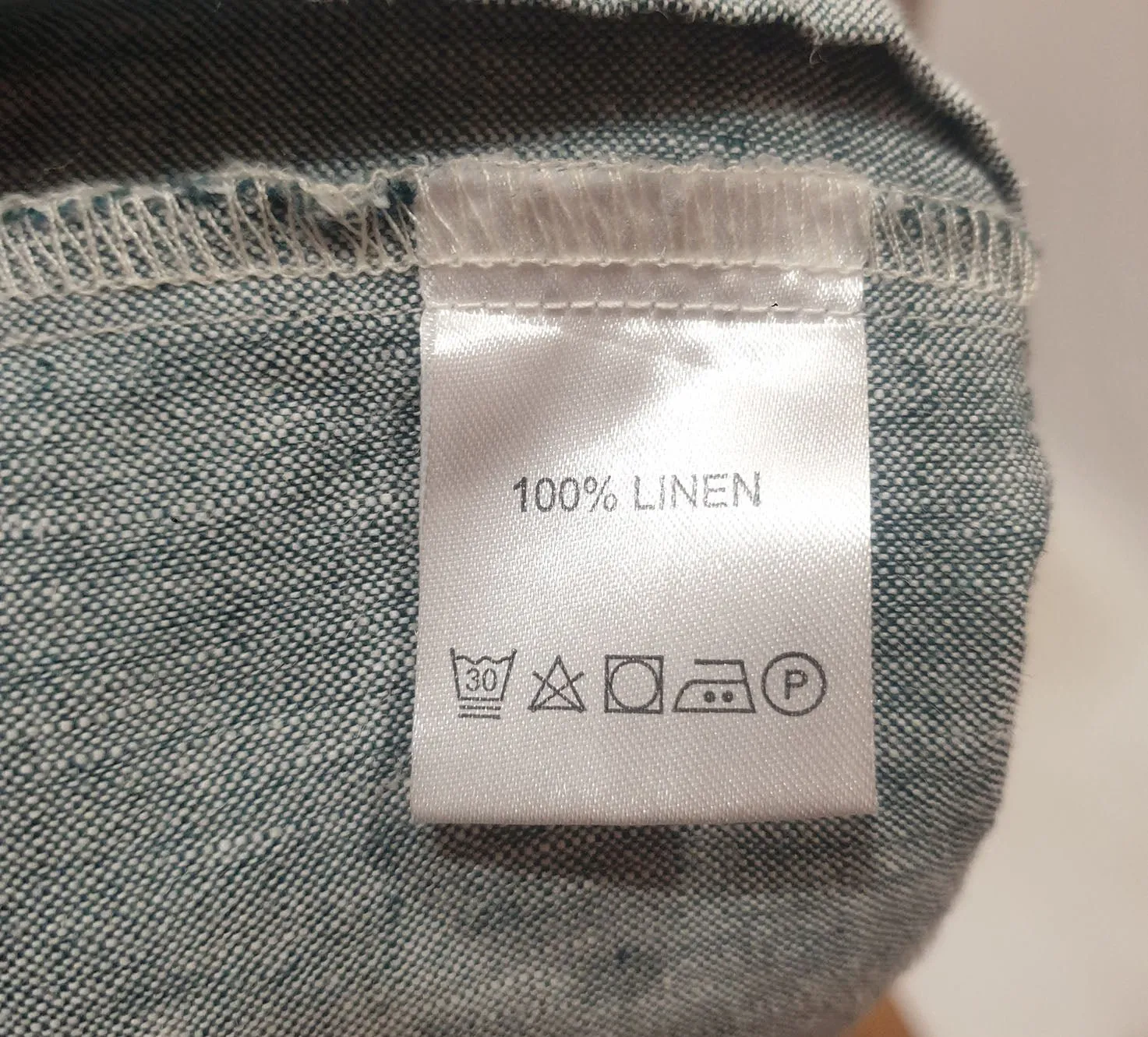 Evassunday natural colour linen top size 10