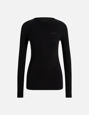 FALKE Women long sleeve Shirt Warm - Black