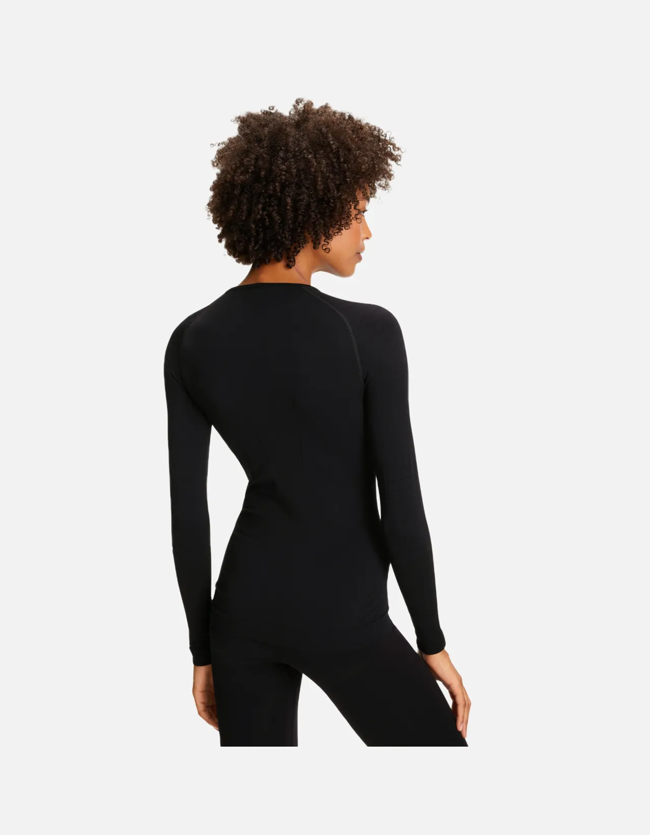 FALKE Women long sleeve Shirt Warm - Black