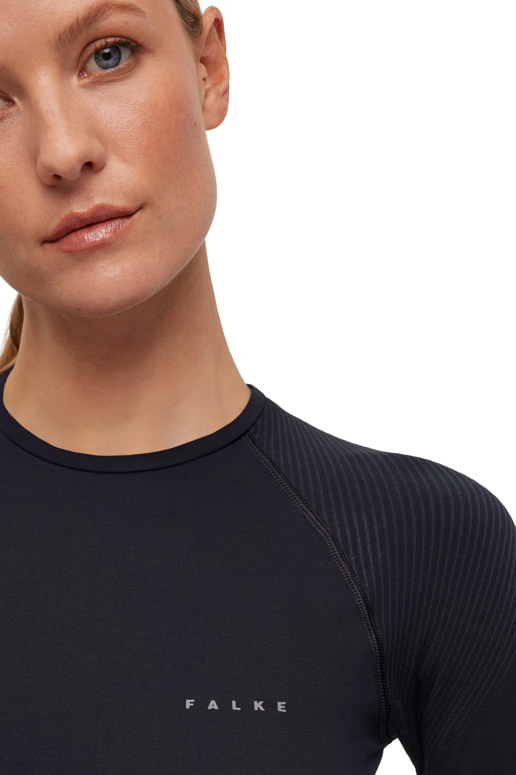 FALKE Women Long-sleeve shirt Warm - Black