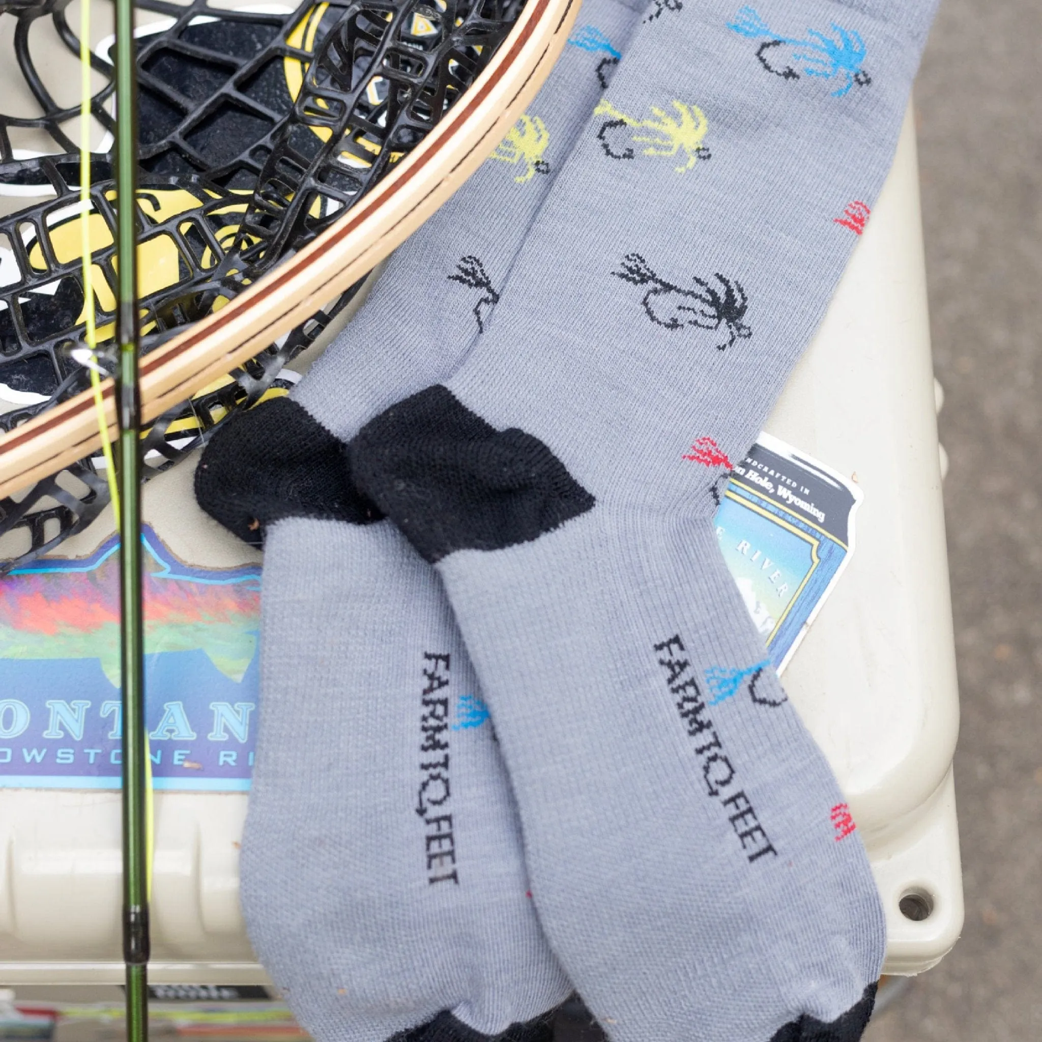 Farm to Feet Yellowstone Light Cushion Crew Socks