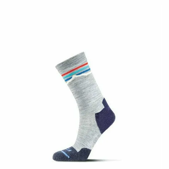FITS Mountainscape Light Hiker Crew Socks