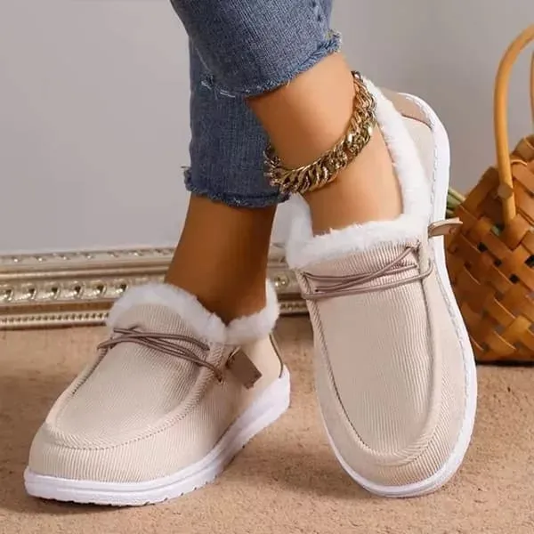 FleeceWalk | Pluche Winter Loafers voor Vrouwen