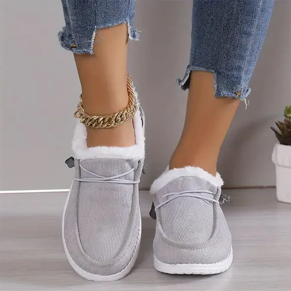 FleeceWalk | Pluche Winter Loafers voor Vrouwen