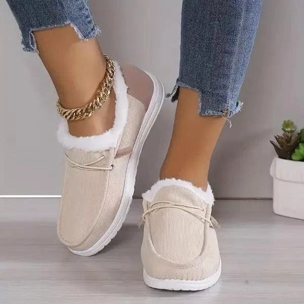 FleeceWalk | Pluche Winter Loafers voor Vrouwen
