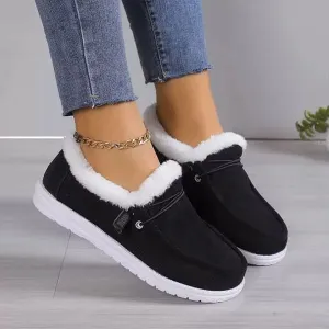 FleeceWalk | Pluche Winter Loafers voor Vrouwen