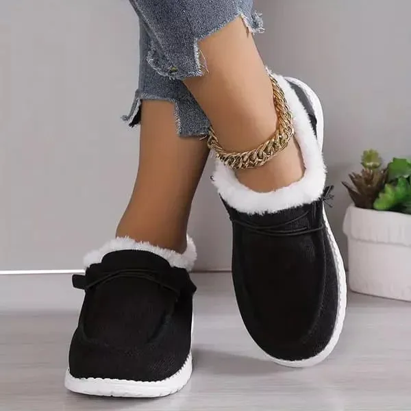 FleeceWalk | Pluche Winter Loafers voor Vrouwen