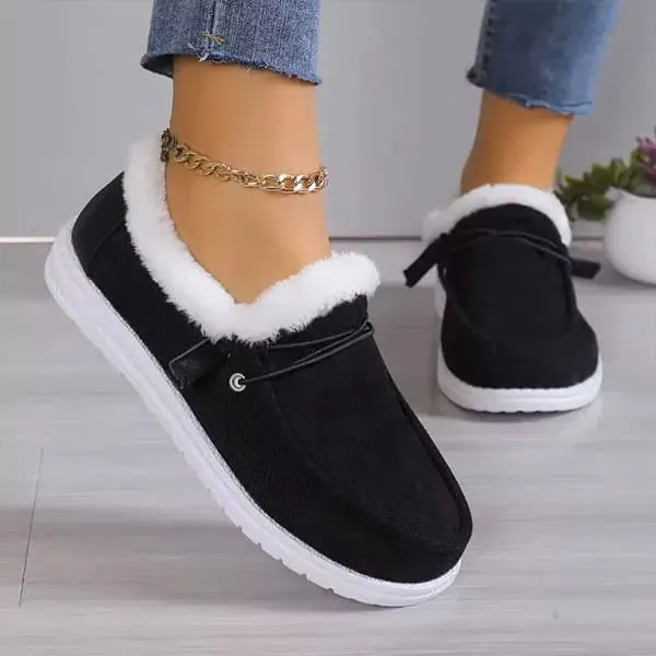 FleeceWalk | Pluche Winter Loafers voor Vrouwen