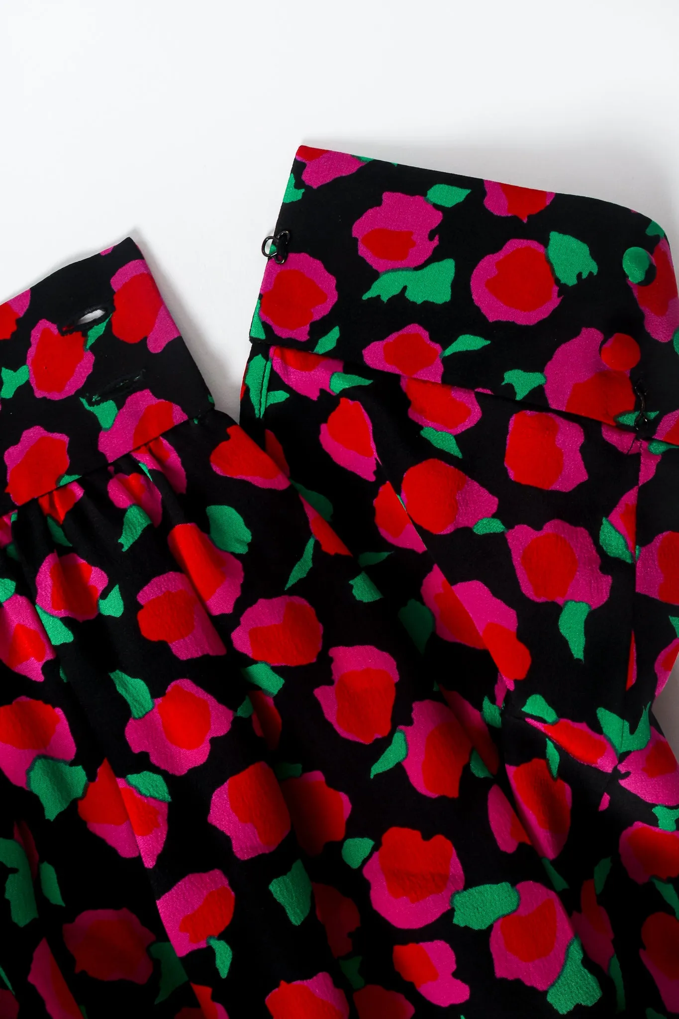 Floral Silk Jacket & Pant Lounge Set