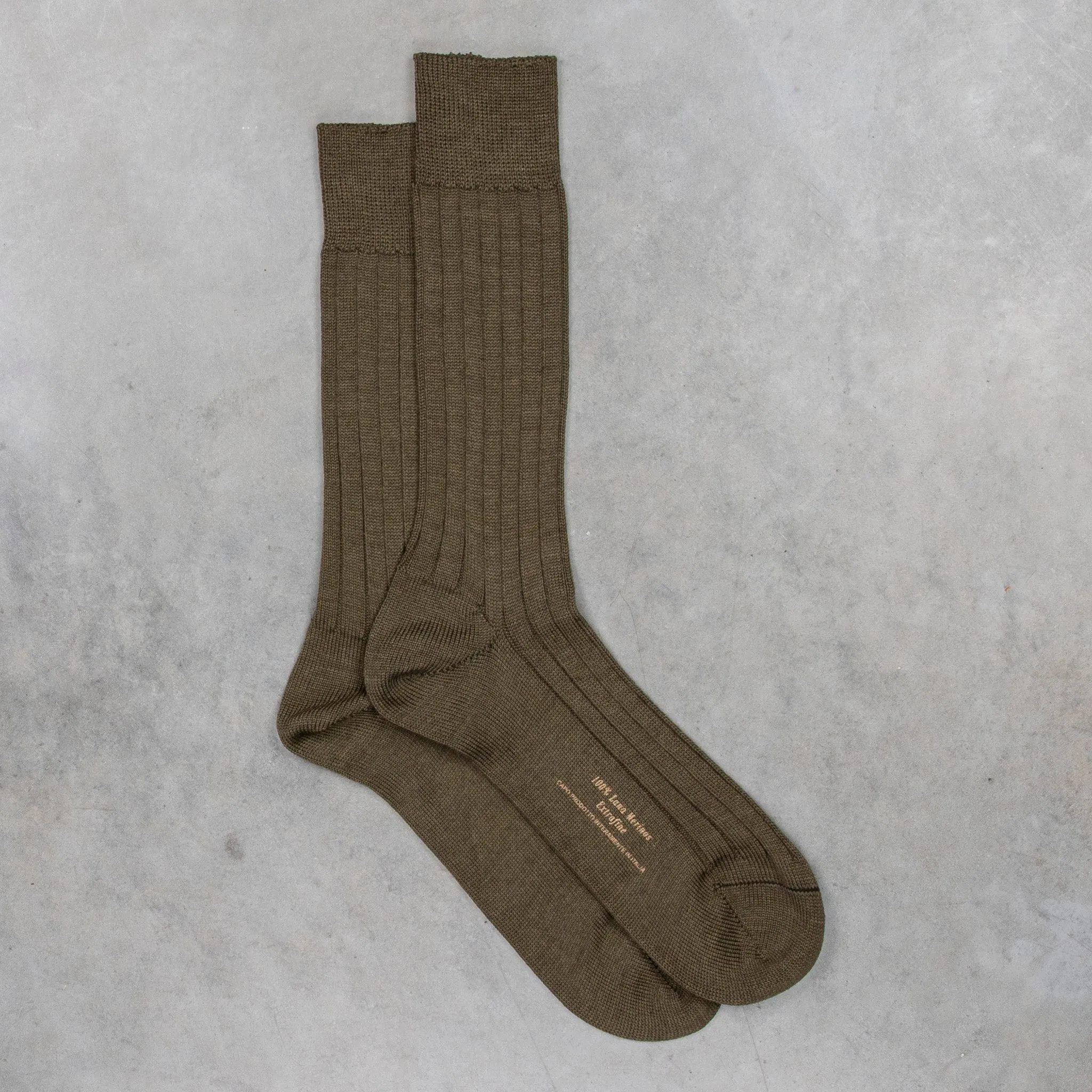 Frans Boone Socks Pura Lana Merinos Pesante Diamante