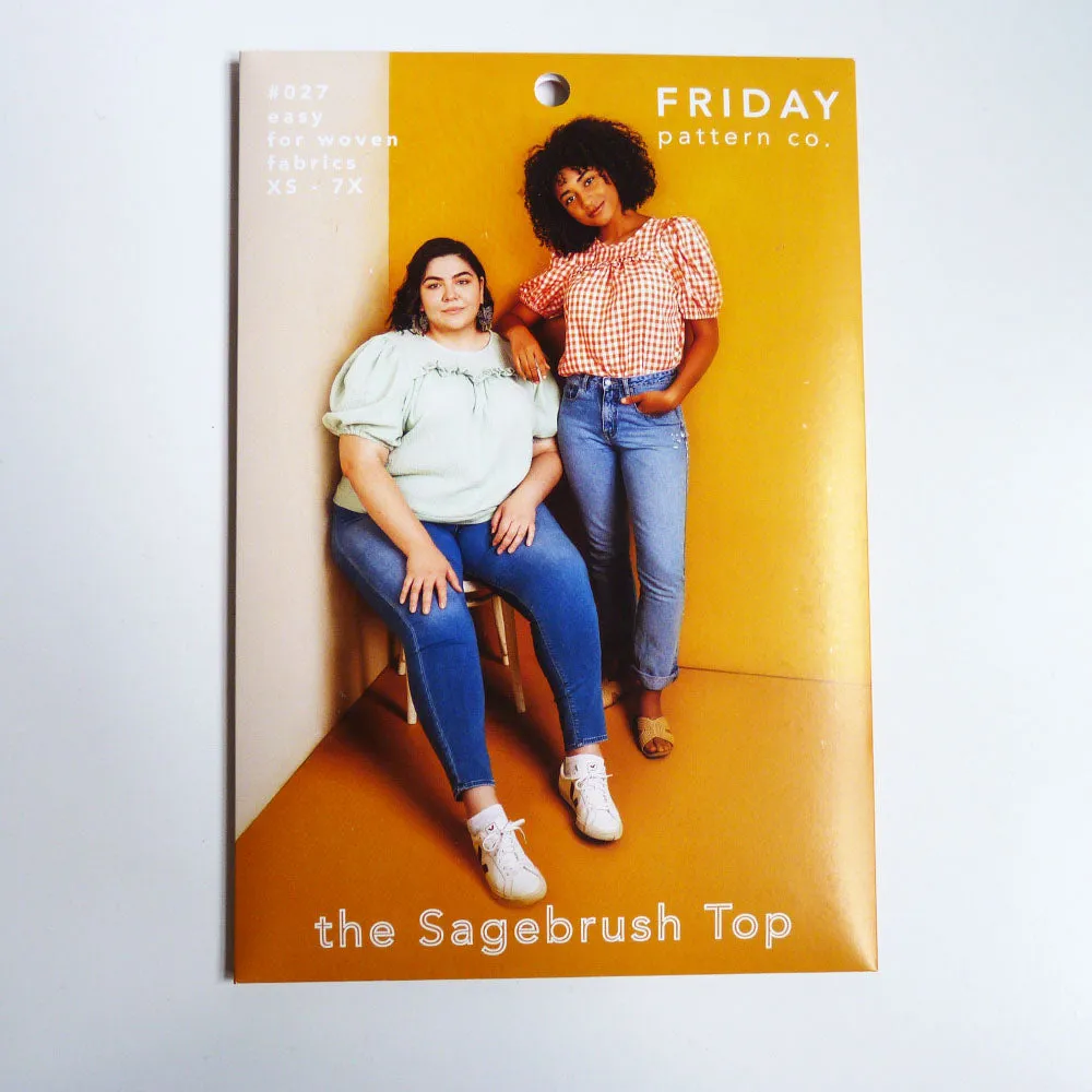 Friday Pattern Company : The Sagebrush Top