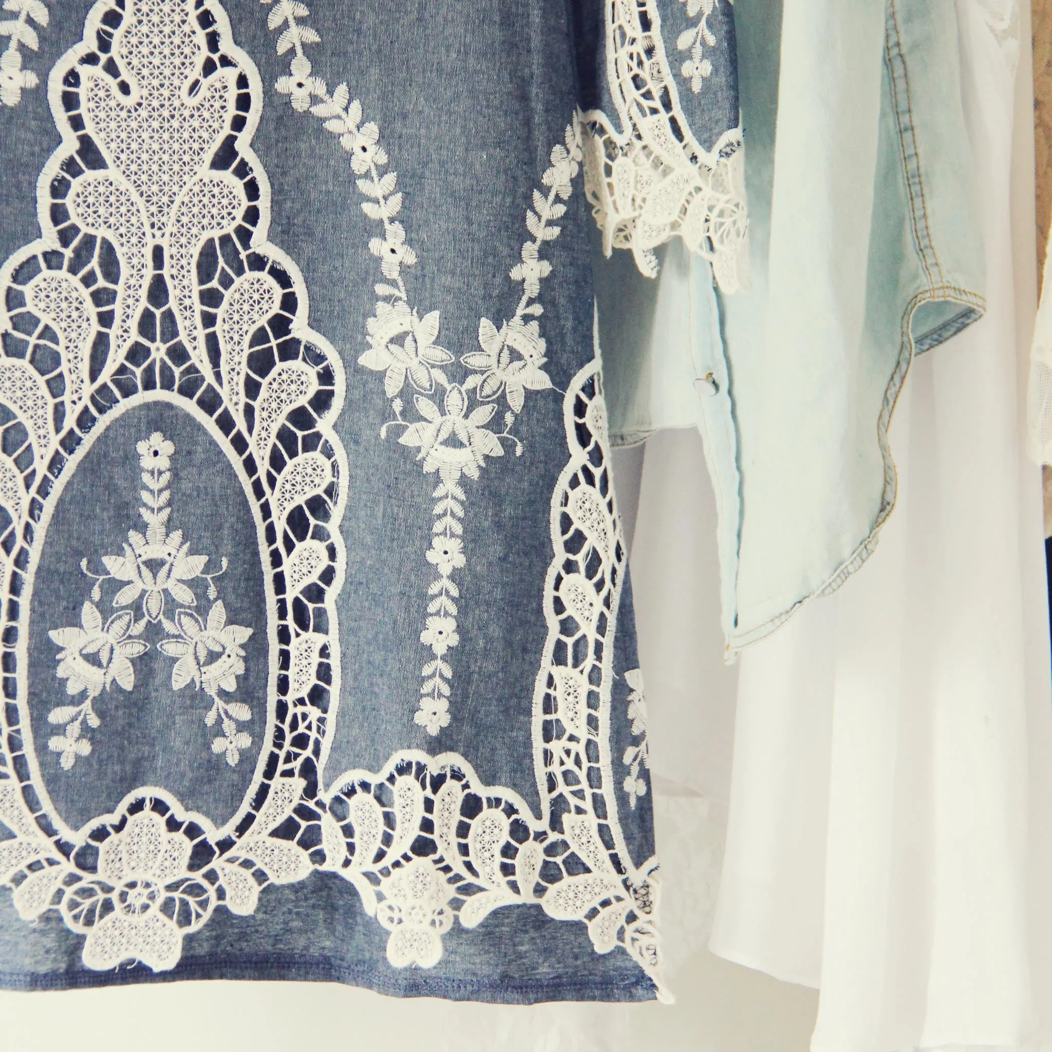 Greek Isles Chambray Dress (wholesale)