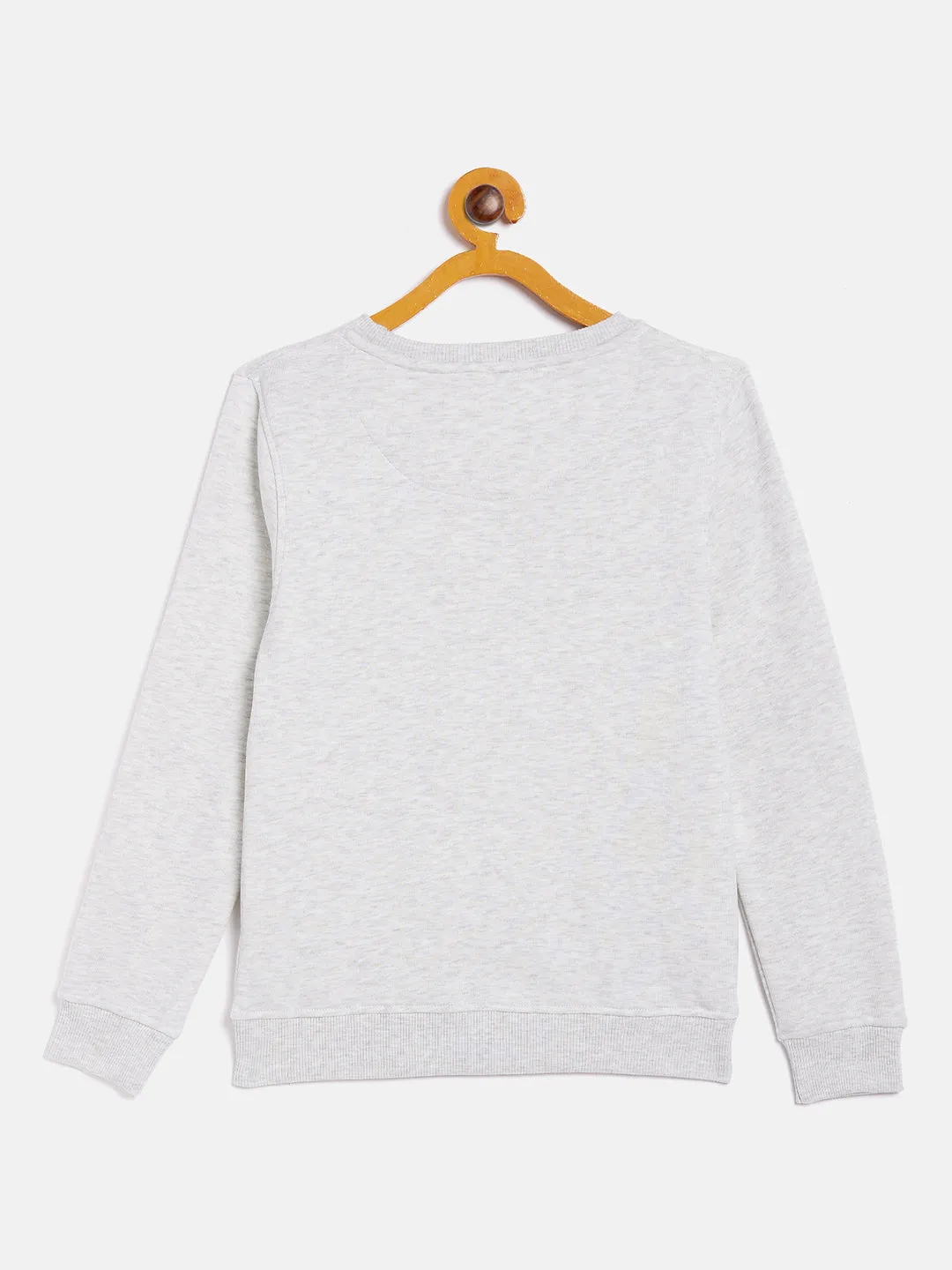 Grey Round Neck Sweatshirt
