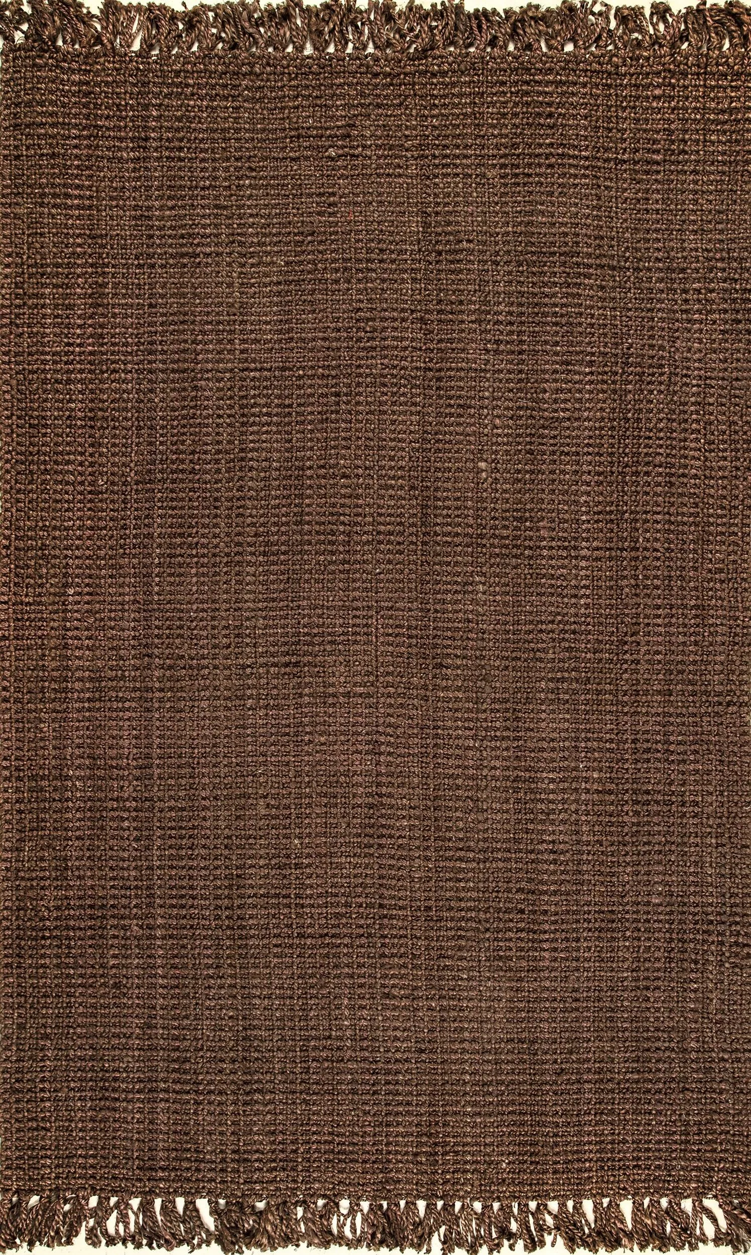 HAND WOVEN CHUNKY LOOP JUTE BLUE