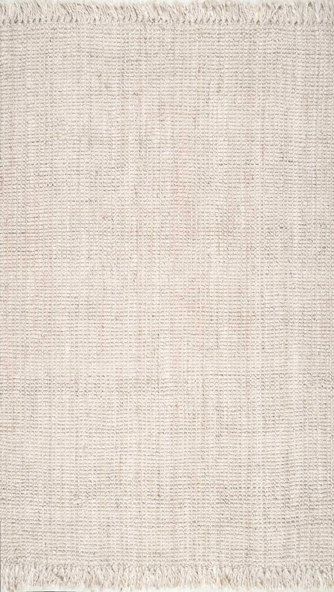 HAND WOVEN CHUNKY LOOP JUTE BLUE