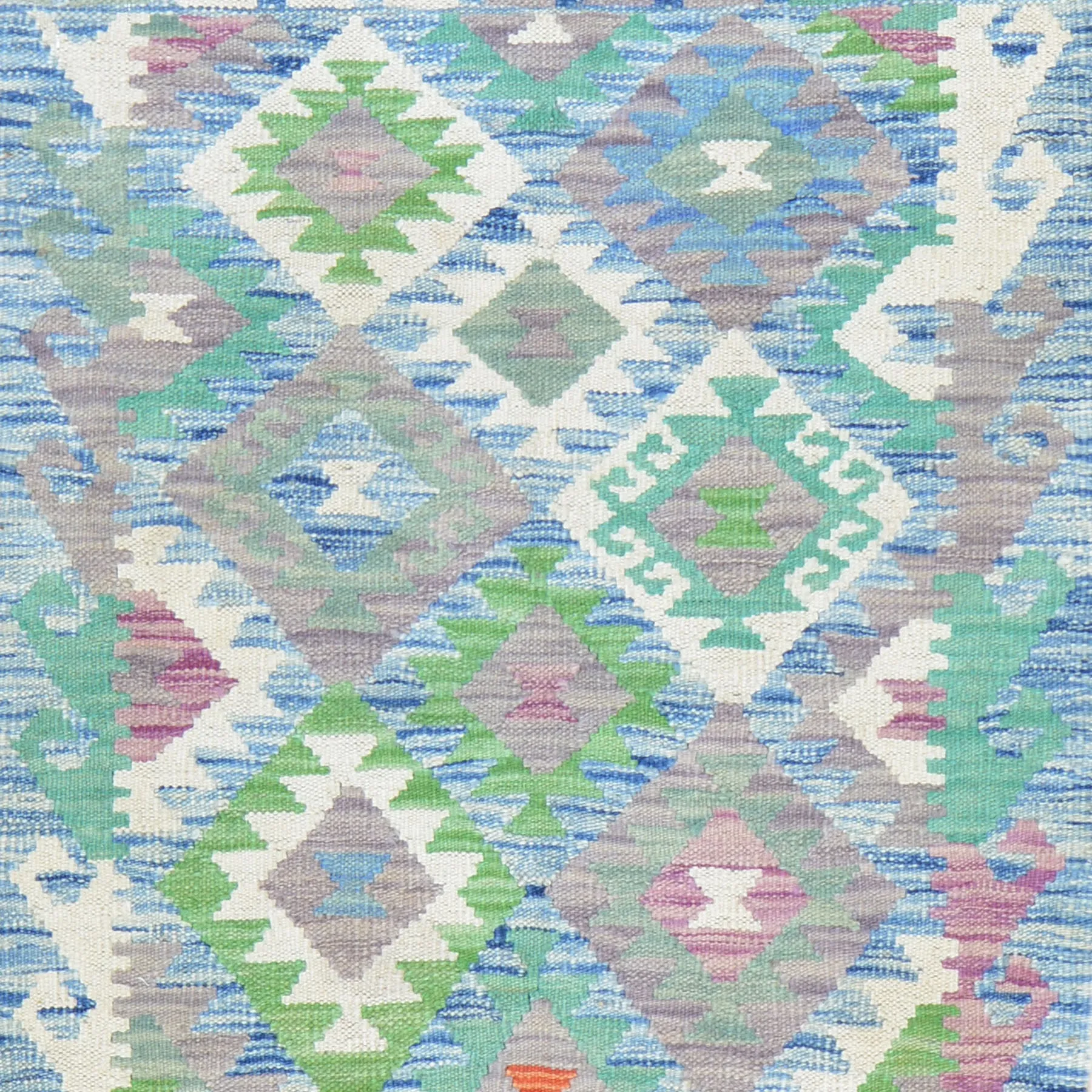Hand-Woven Reversible Tribal Kilim Handmade Wool Rug (Size 2.3 X 2.10) Cwral-9423