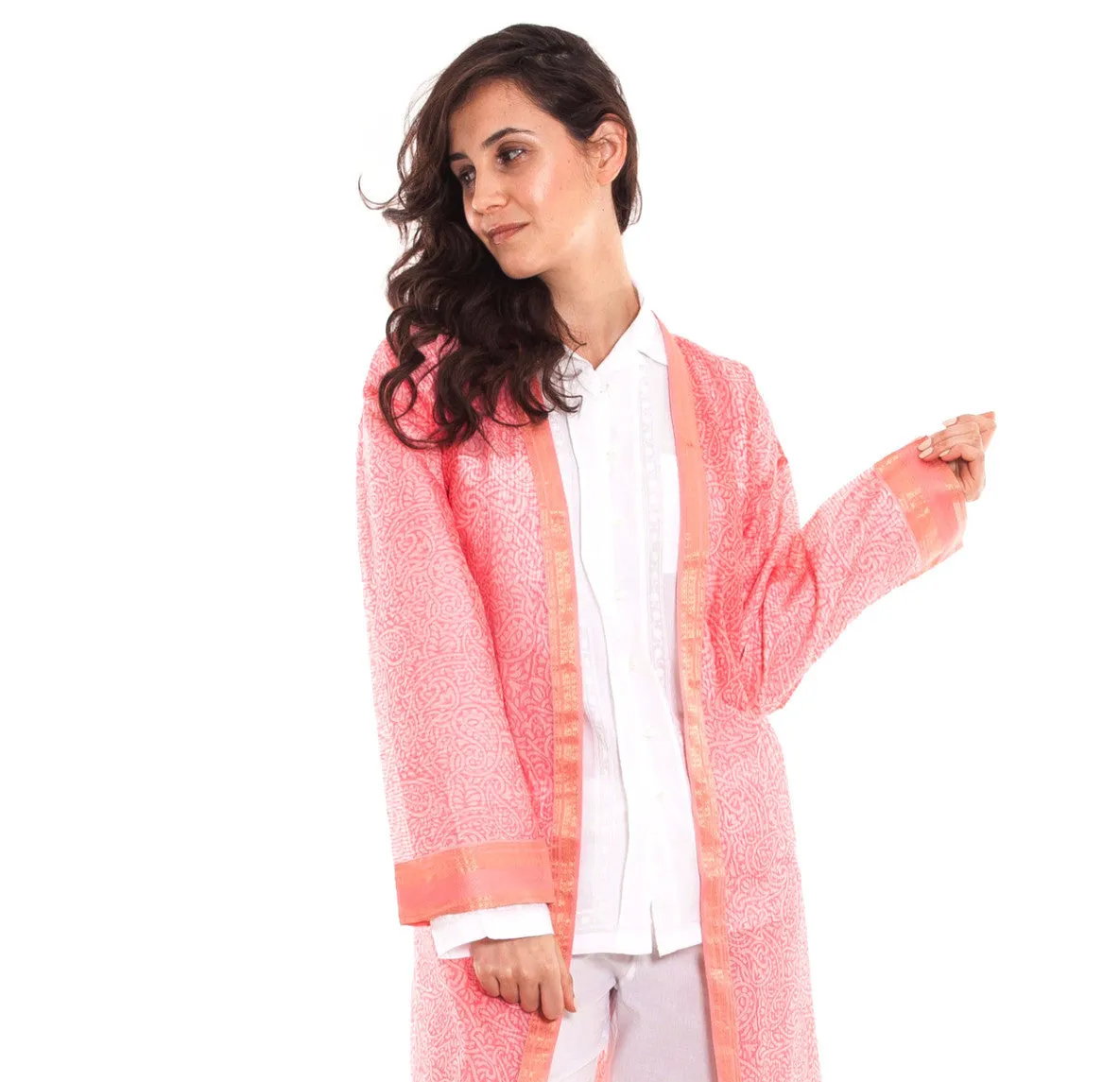 Hand Woven Silk & Cotton Dressing Gowns