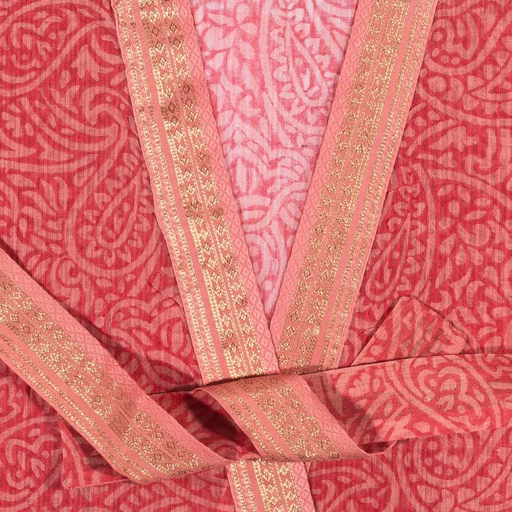 Hand Woven Silk & Cotton Dressing Gowns