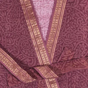Hand Woven Silk & Cotton Dressing Gowns