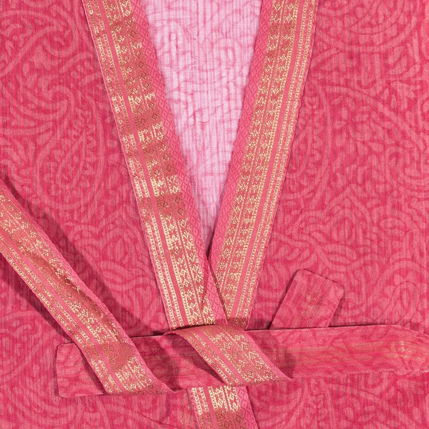 Hand Woven Silk & Cotton Dressing Gowns