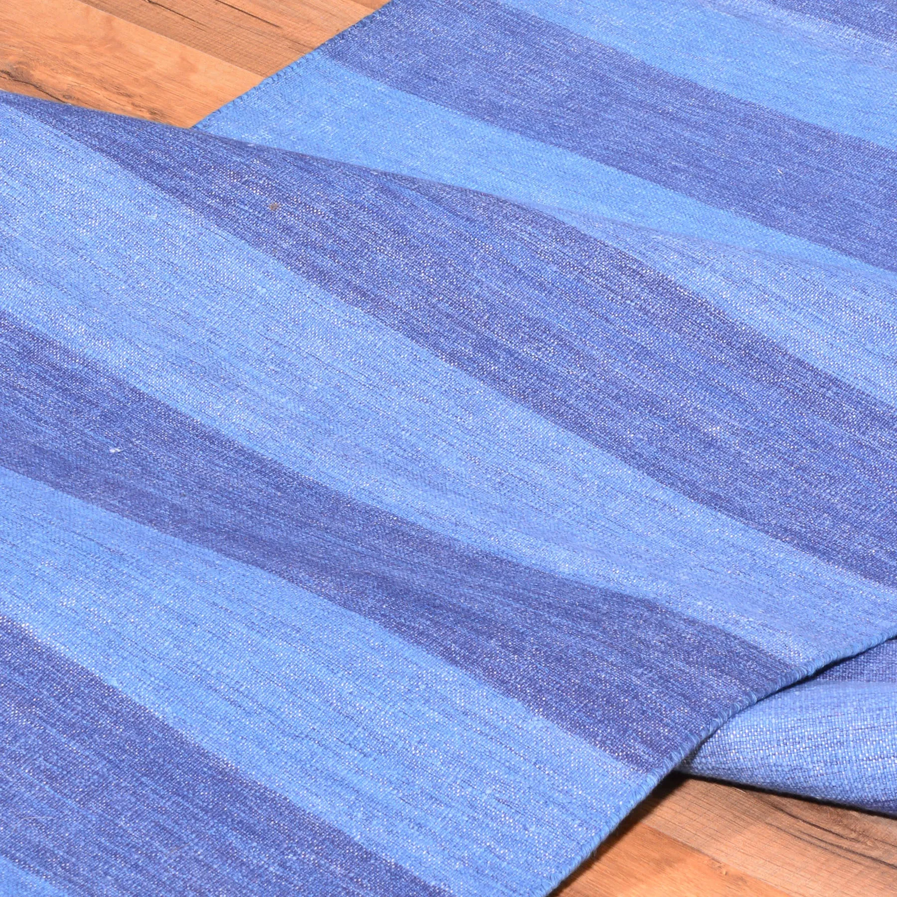 Hand-Woven Southwestern Design 100% Cotton Handmade Rug (Size 2.6 X 8.0) Cwral-5586