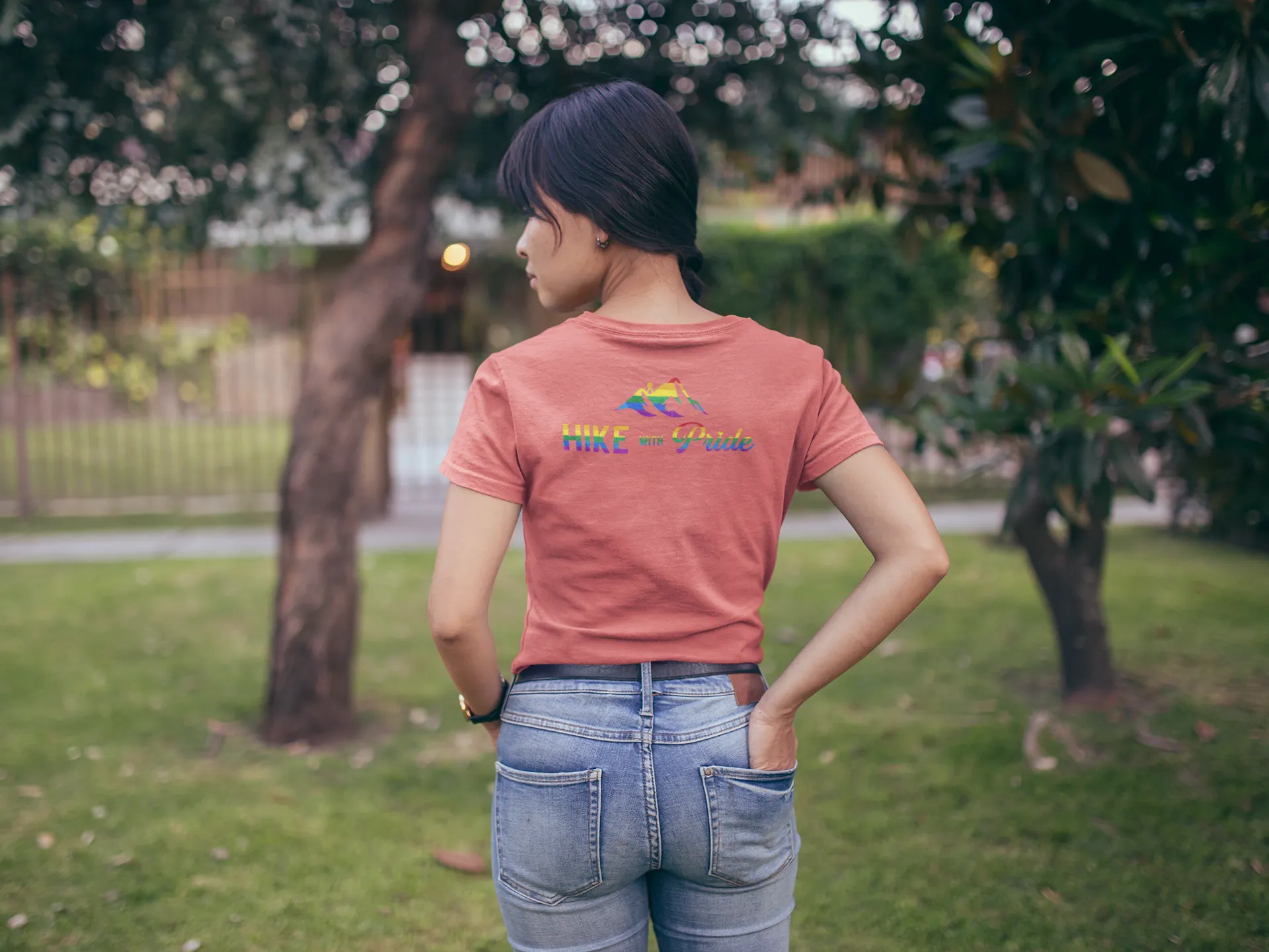 HIKE WITH PRIDE TEE