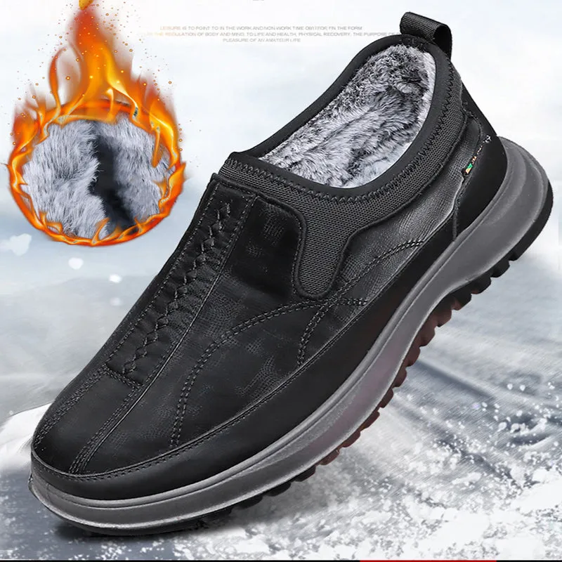 🔥Hot Sale🔥Men's Winter Comfy Warm Plush Casual Shoes（50% OFF）