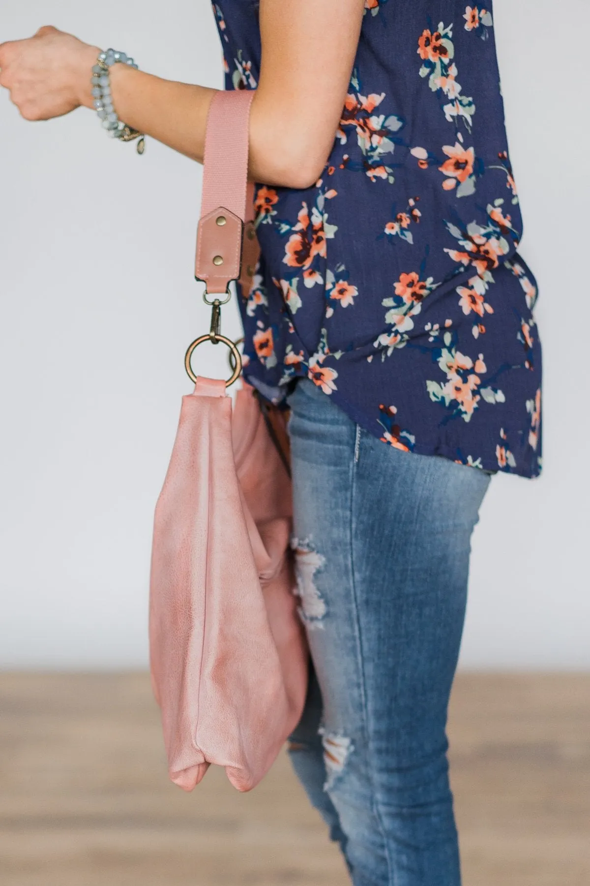 In Her Eyes Purse- Warm Blush
