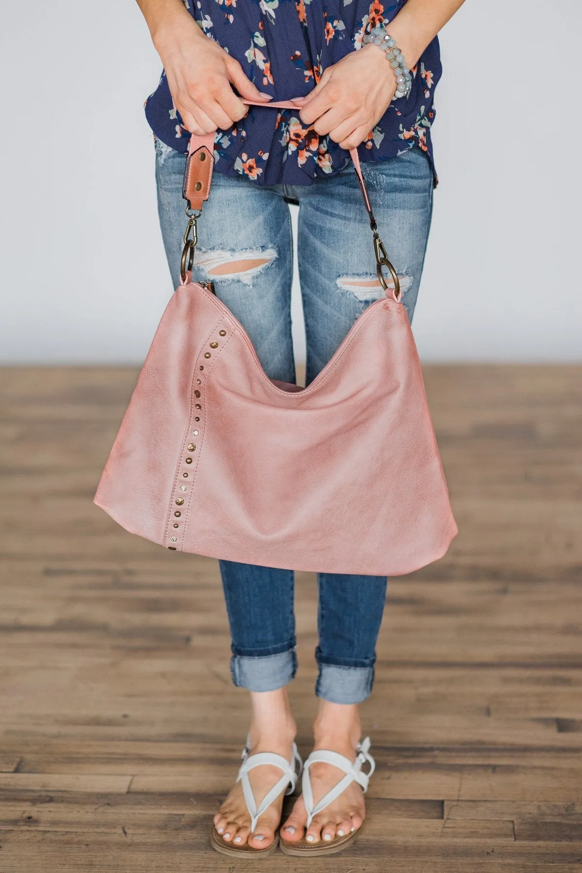In Her Eyes Purse- Warm Blush