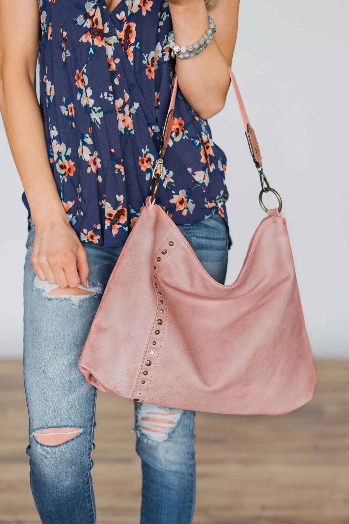 In Her Eyes Purse- Warm Blush