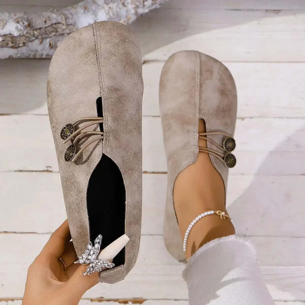 Jaimie™ | Soft Suede, Women's Orthopedic Loafers