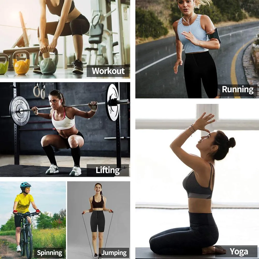 Junlan High Waist Heat Trap Sauna Sports Pants