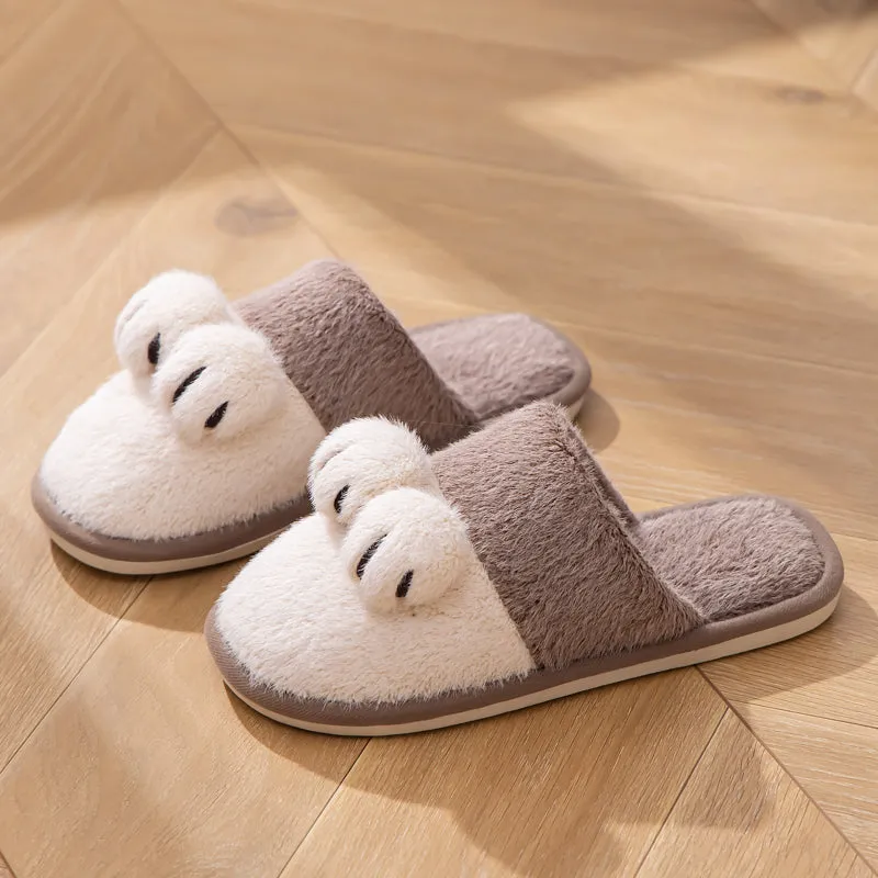 Kawaii Cat Claw Cotton Slippers