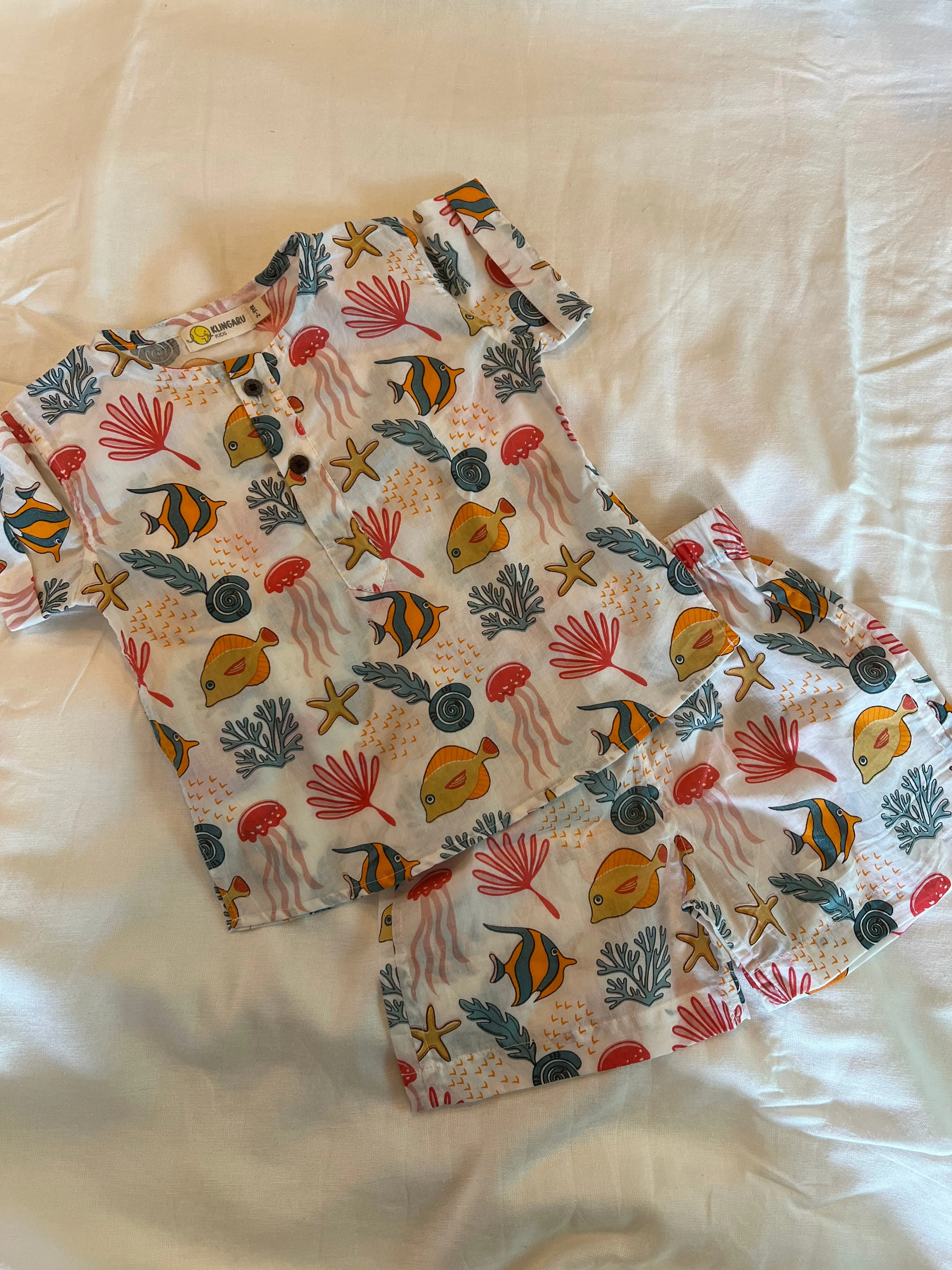 Klingaru Summer Short Set  -  Under the Sea