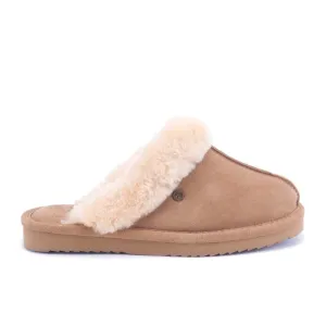 'Lismore' women's warmlined home slipper - Beige