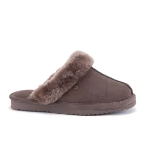 'Lismore' women's warmlined home slipper - Grey