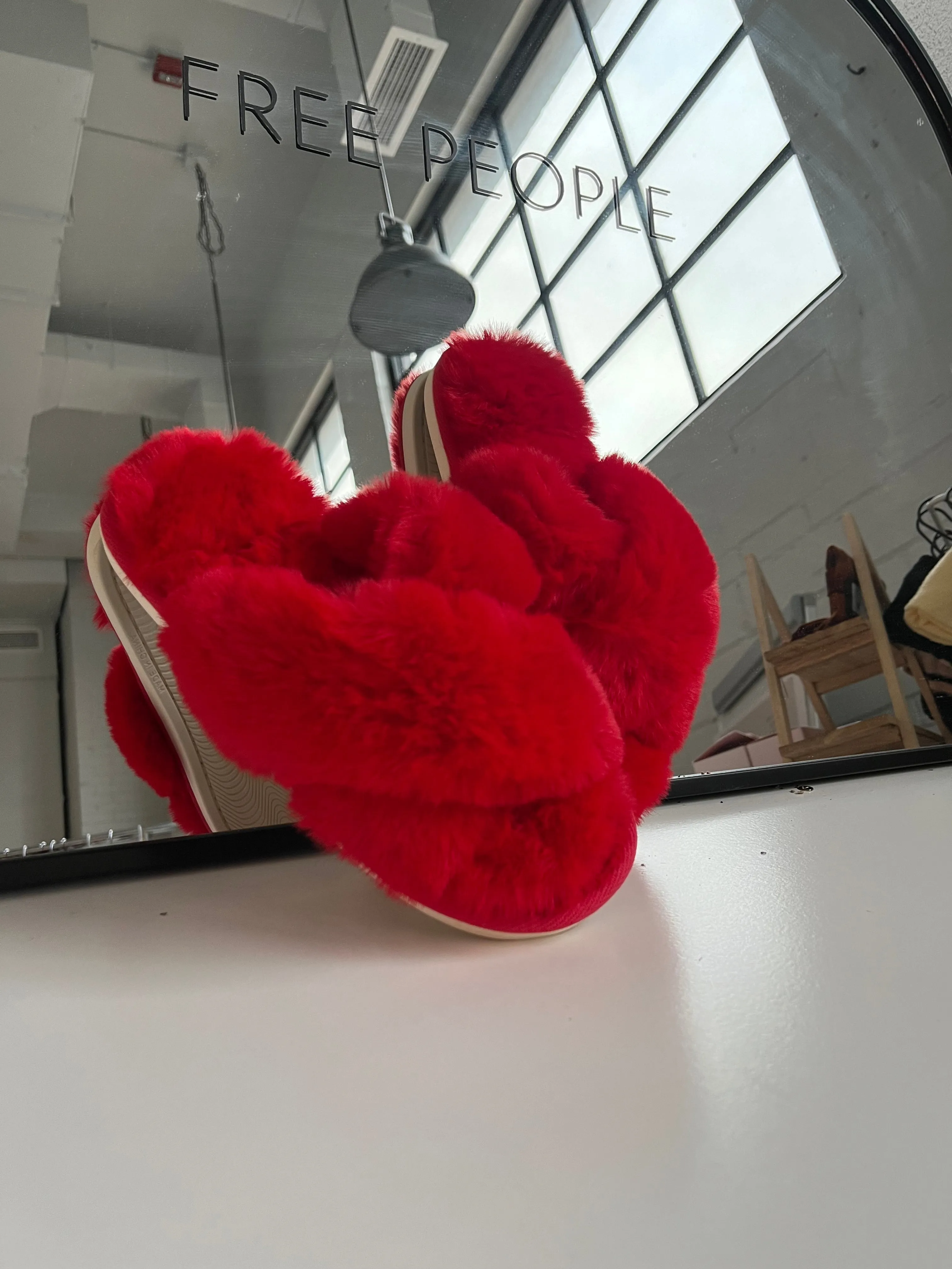 Love Red Slippers