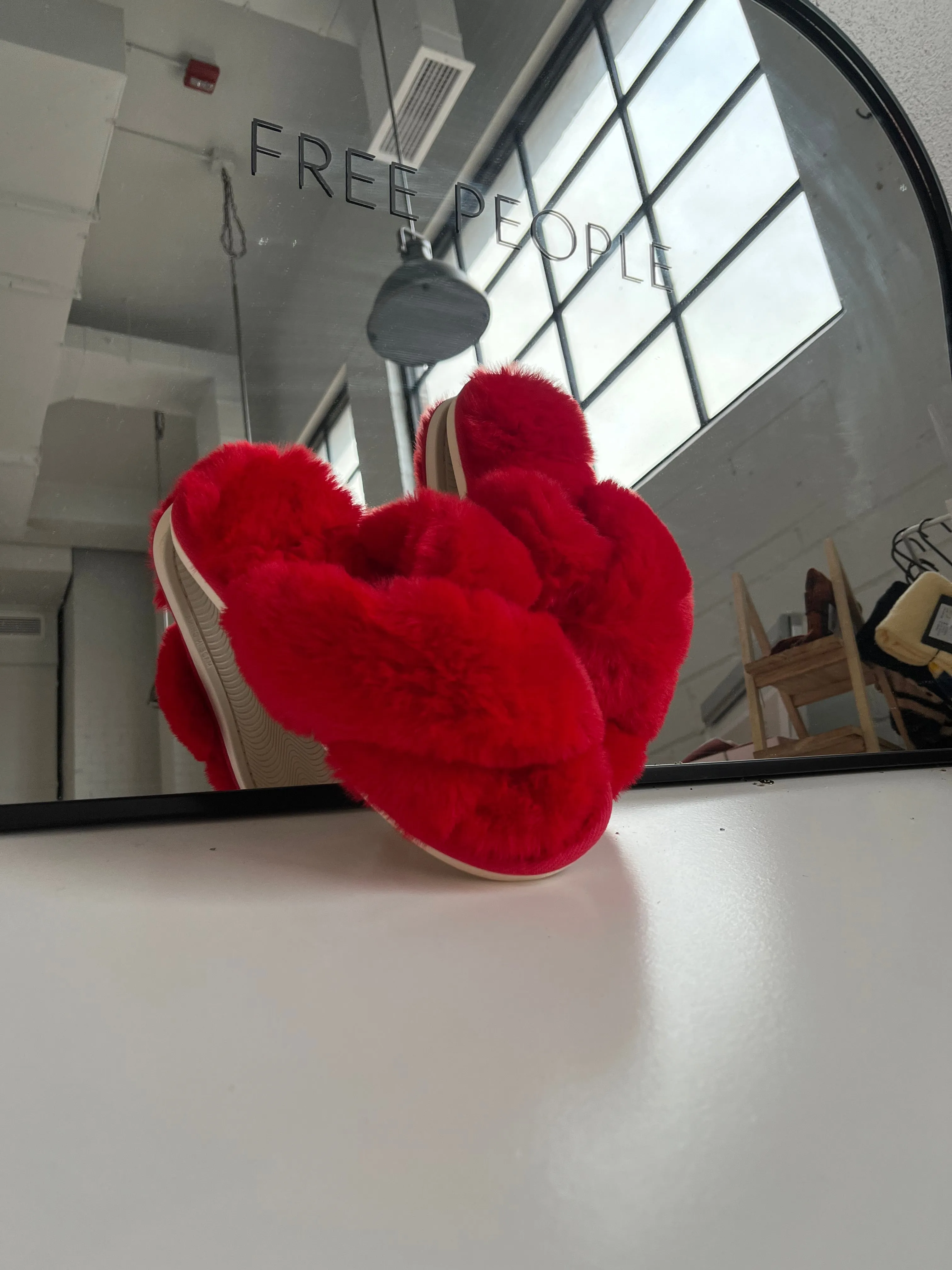 Love Red Slippers