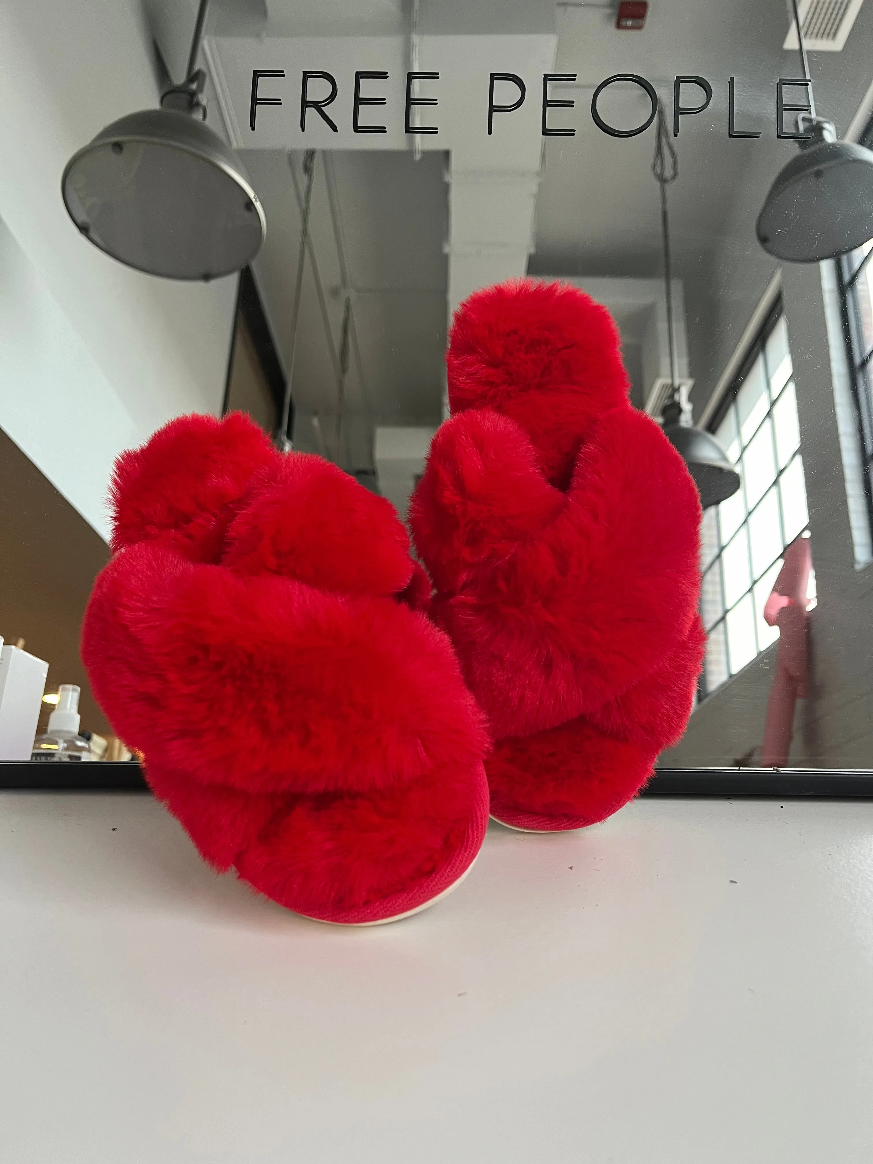 Love Red Slippers