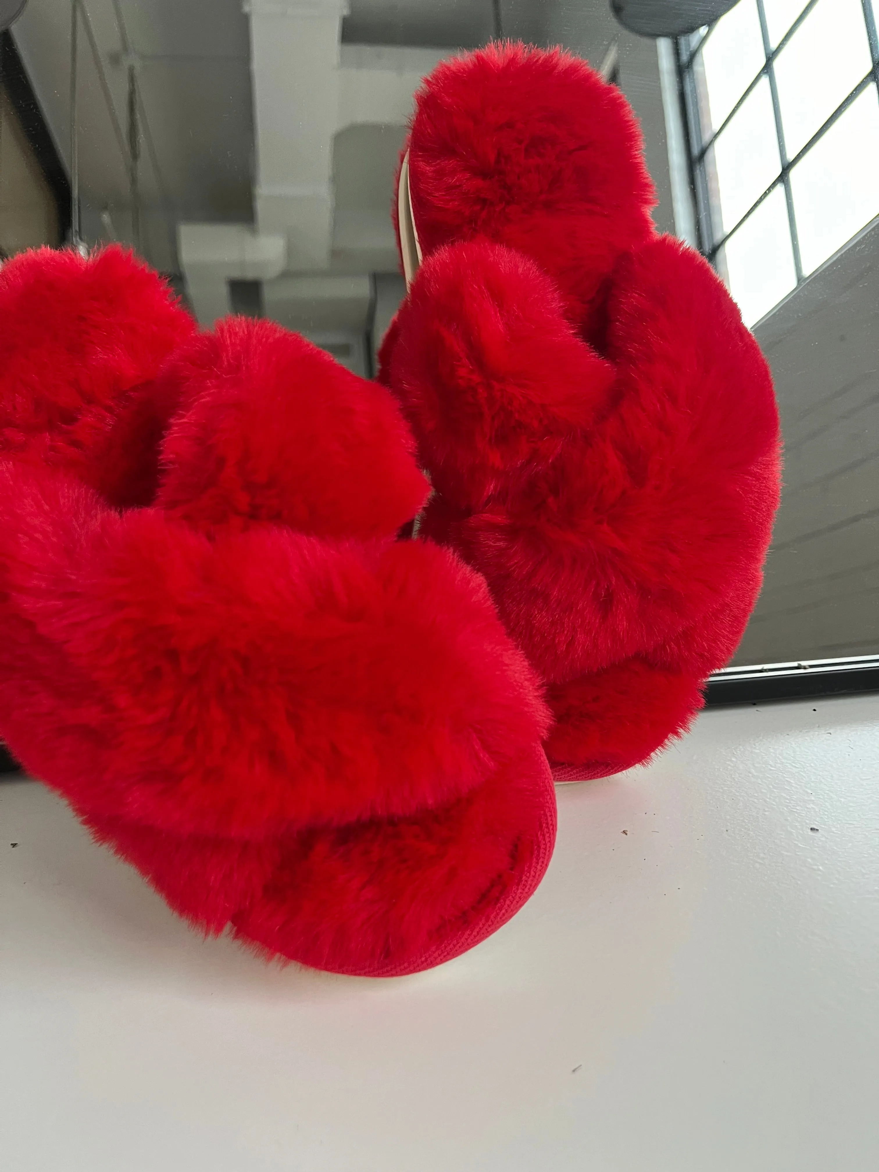 Love Red Slippers
