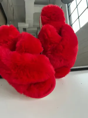 Love Red Slippers