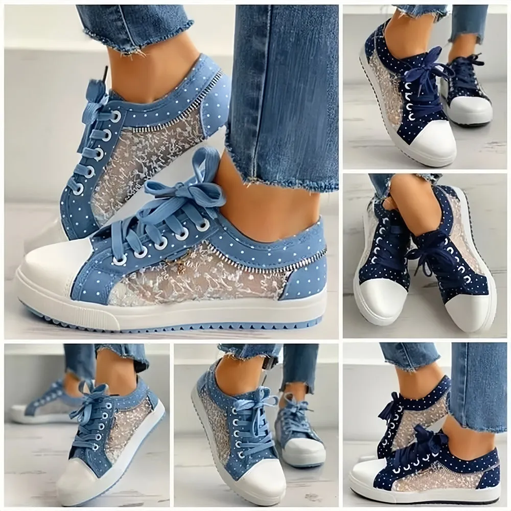 Luna | Stylish Lace-Up Sneakers