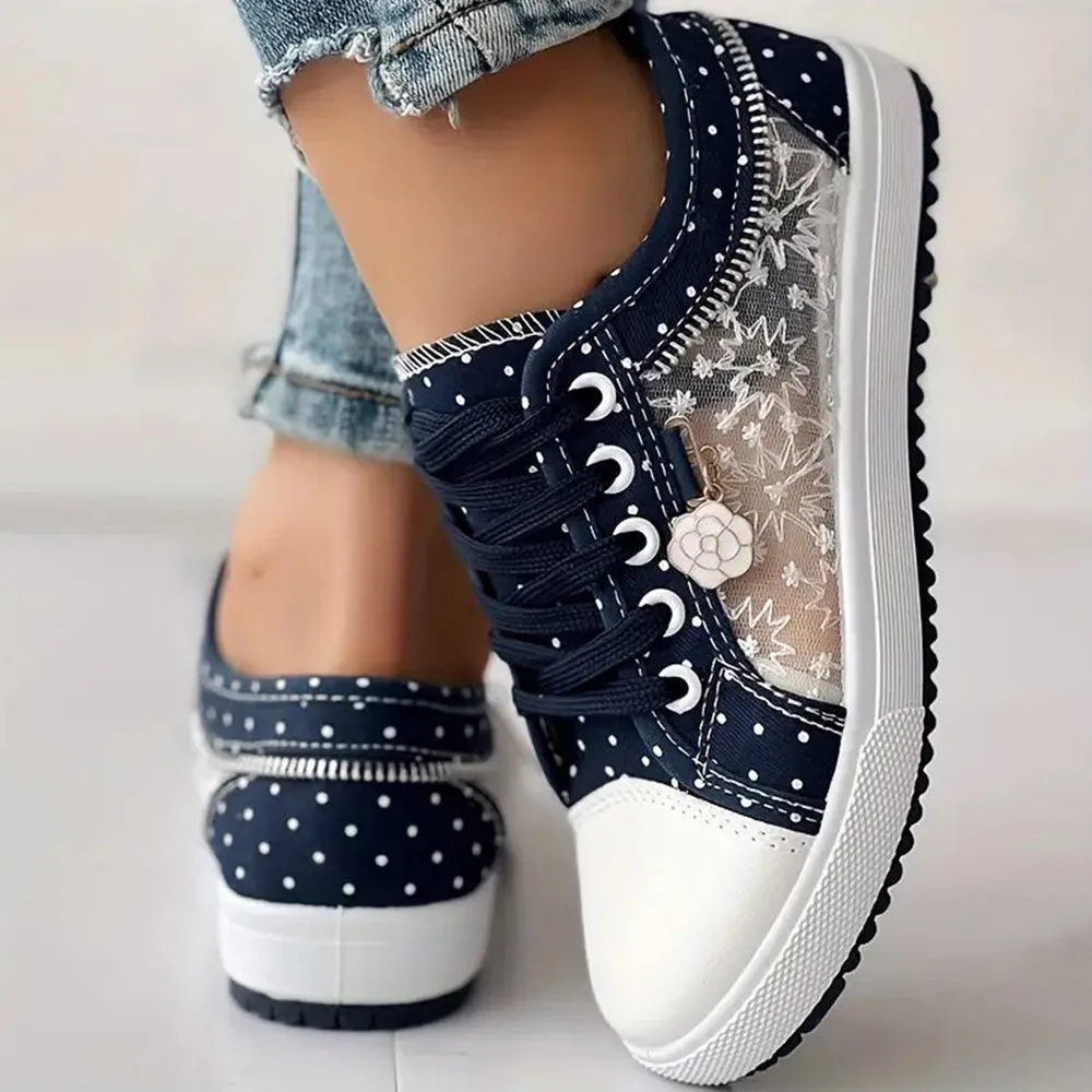 Luna | Stylish Lace-Up Sneakers