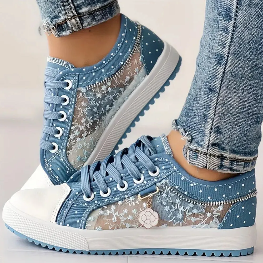 Luna | Stylish Lace-Up Sneakers