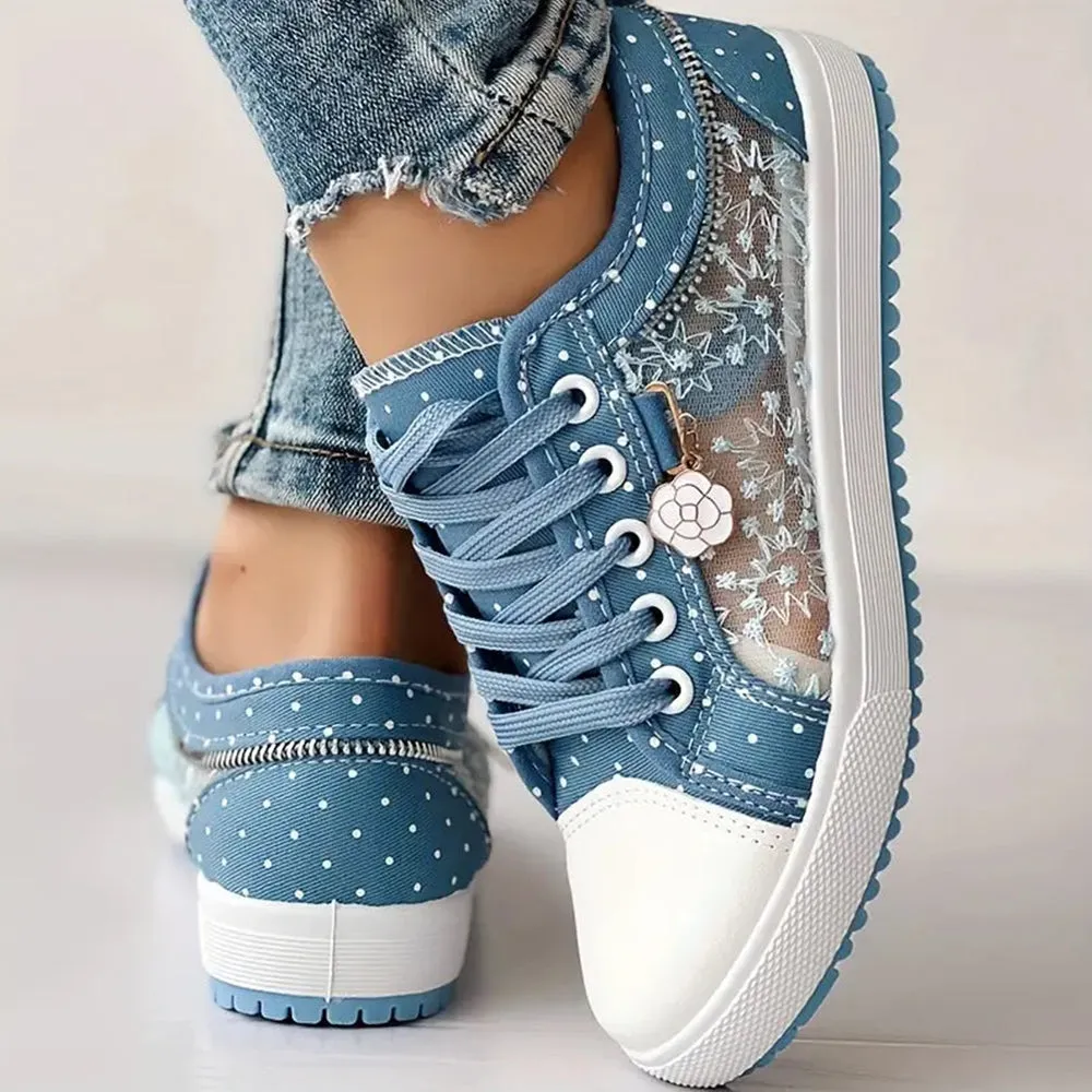 Luna | Stylish Lace-Up Sneakers