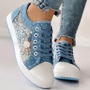 Luna | Stylish Lace-Up Sneakers