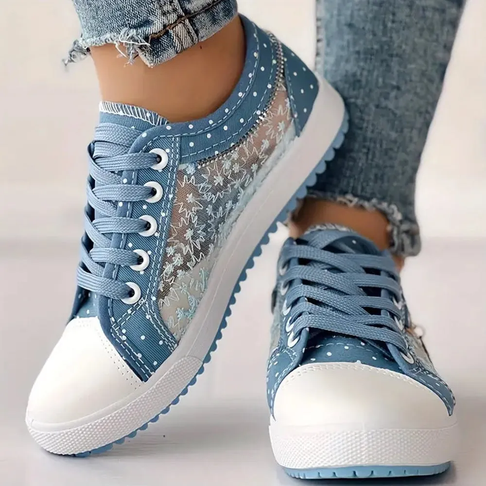 Luna | Stylish Lace-Up Sneakers