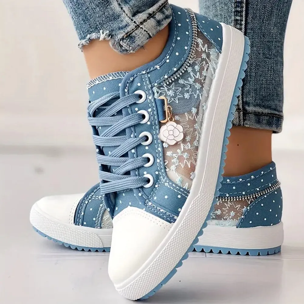 Luna | Stylish Lace-Up Sneakers