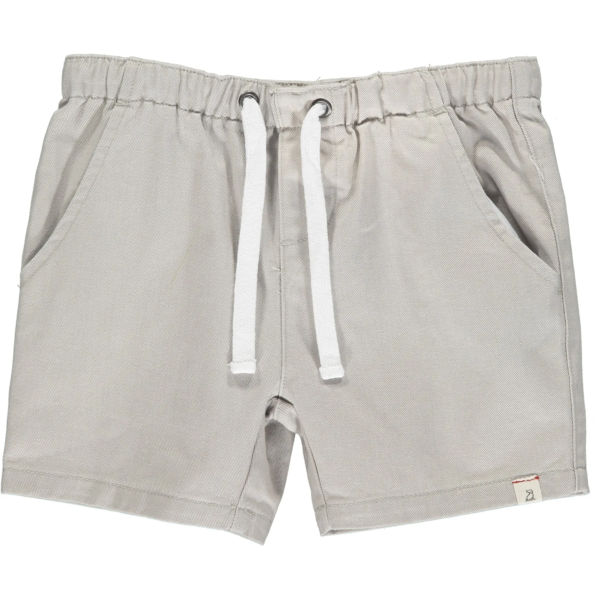 Me & Henry Hugo Twill Shorts - Pale Grey